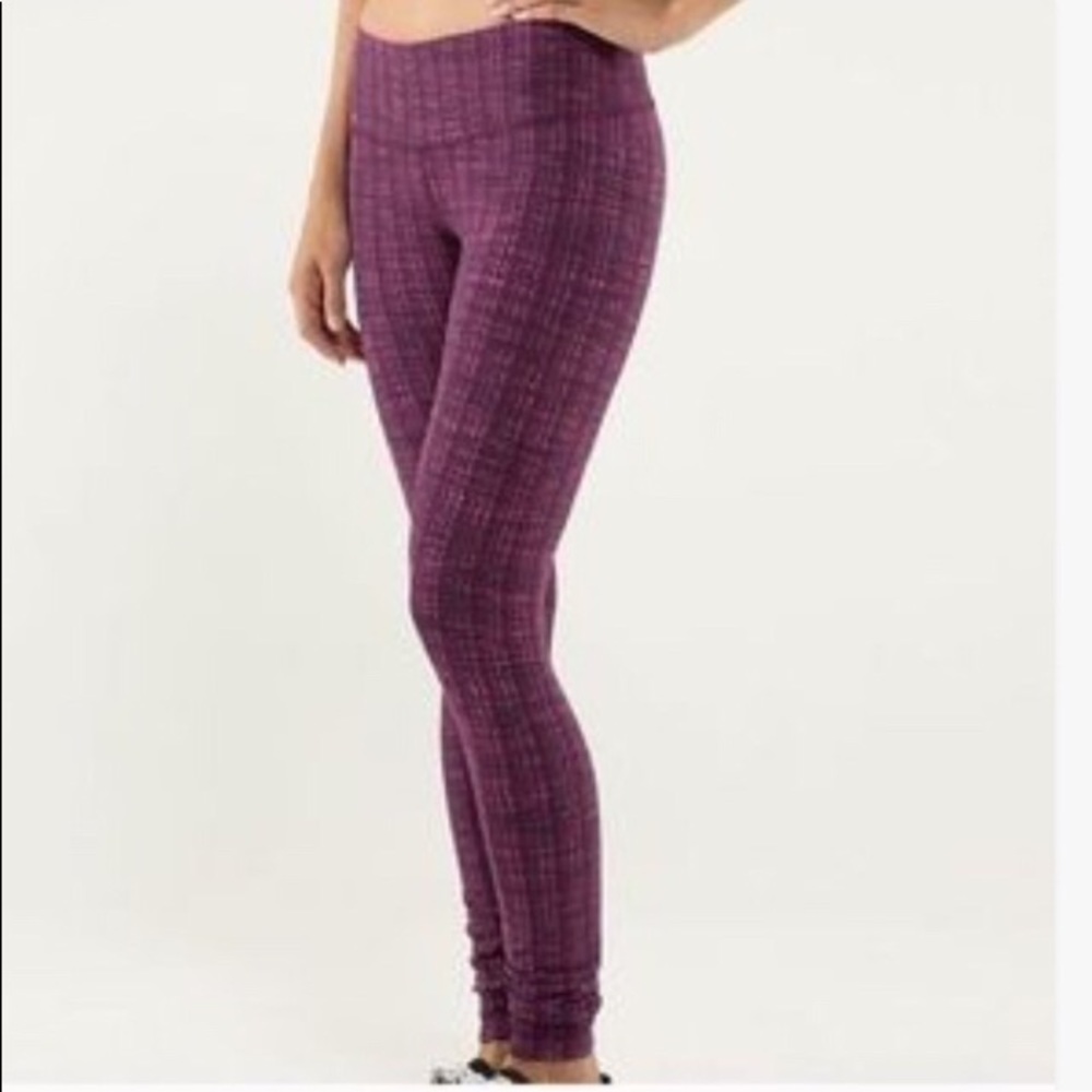 Lululemon Wunder Under Textured Leggings